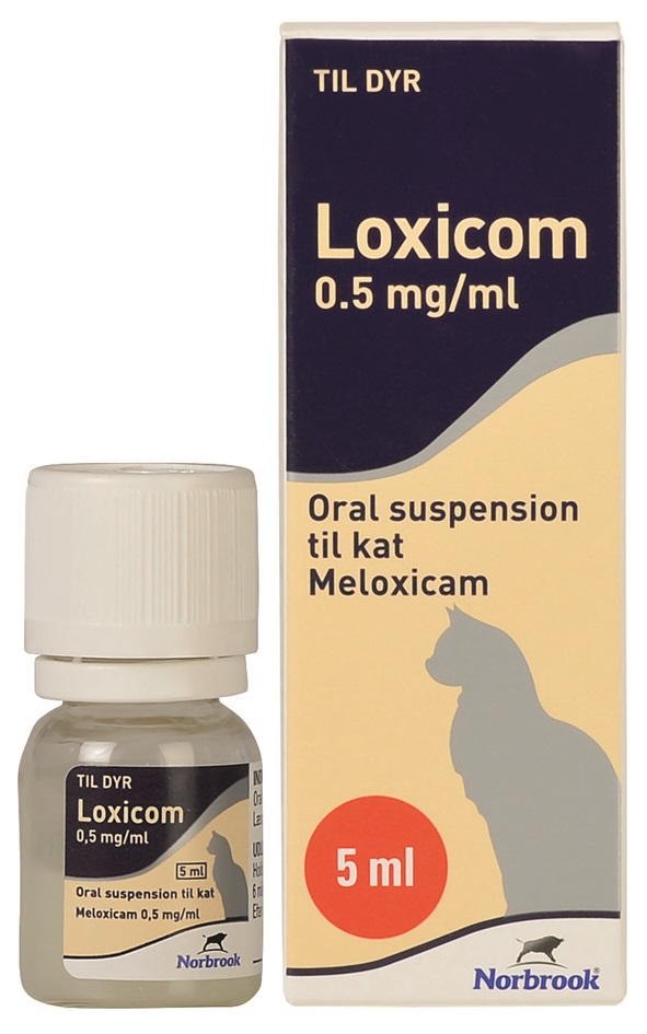 Forhåbentlig Sindssyge krølle VETiSearch - Loxicom 0,5 mg/ml - 1 x 5 ml - VNR 595469