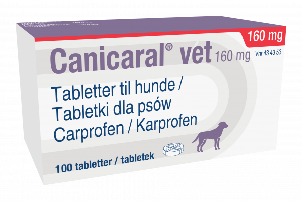 VETiSearch - Canicaral Vet. mg 1 x 100 stk. VNR