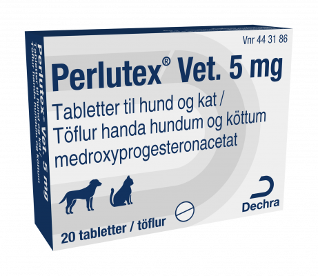 donor bule Forsendelse VETiSearch - Perlutex Vet. 5 mg - 1 x 20 stk. - VNR 443186
